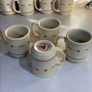 Longaberger mugs. 12oz.